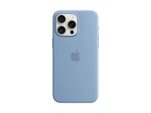 Чохол для смартфона Apple iPhone 15 Pro Max Silicone Case with MagSafe - Winter Blue (MT1Y3)