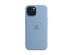 Чохол для смартфона Apple iPhone 15 Silicone Case with MagSafe - Winter Blue (MT0Y3)