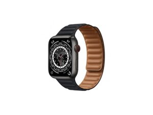 Cмарт-годинник Apple Watch Edition Series 7 LTE 45mm S. Black Titanium Case w. Midnight L. Link S/M (ML8V3+ML813)