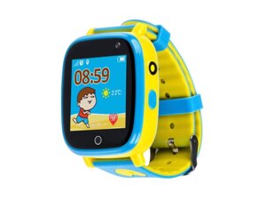 Дитячий розумний годинник AmiGo GO001 iP67 GLORY Blue-Yellow
