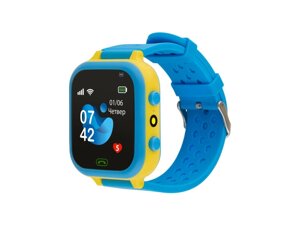 Дитячий смарт-годинник AmiGo GO009 GLORY Camera+LED WIFI Blue-Yellow