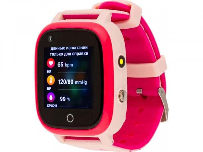 Дитячий розумний годинник AmiGo GO005 4G WIFI Thermometer Pink від компанії DENIKA | ІНТЕРНЕТ МАГАЗИН - фото 1