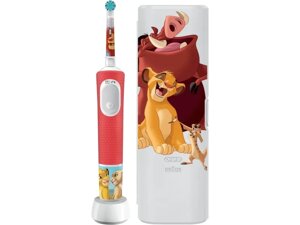 Електрична зубна щітка ORAL-B Kids D103.413.2KX Lion King тип 3772 (3+