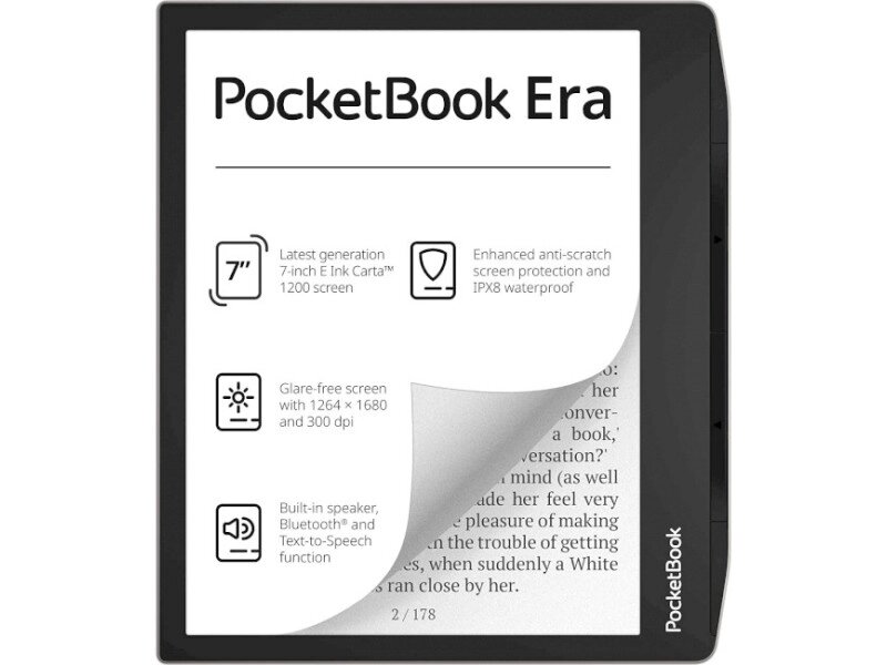 Elektronna Book Pocketbook Era Stardust Silver (PB700-U-16-WW) від компанії DENIKA | ІНТЕРНЕТ МАГАЗИН - фото 1