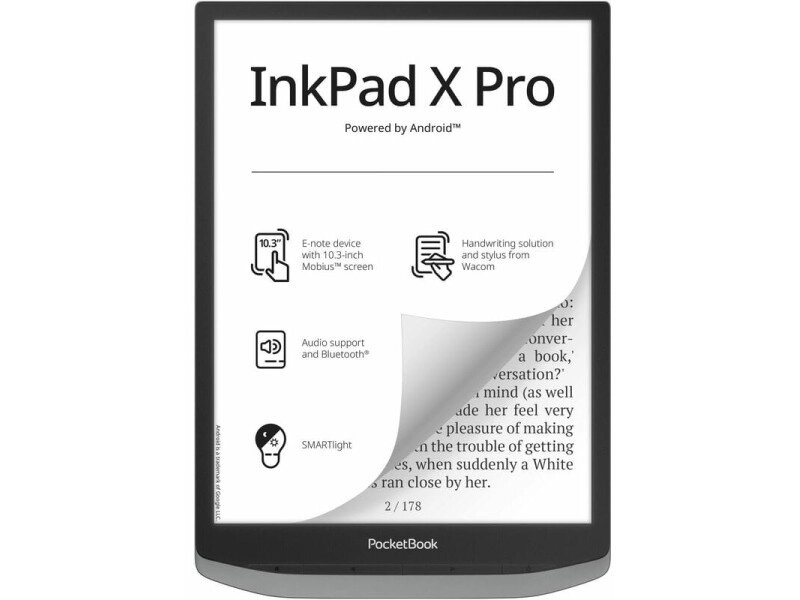 Електронна книга PocketBook 1040D InkPad X PRO Mist Grey (PB1040D-M-WW) від компанії DENIKA | ІНТЕРНЕТ МАГАЗИН - фото 1
