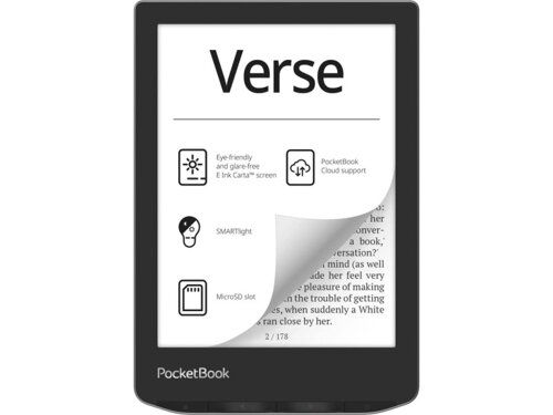 Електронна книга PocketBook 629 Verse Mist Grey (PB629-M-CIS)