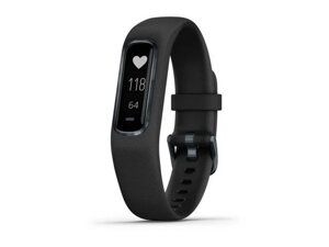 Фітнес-браслет Garmin Vivosmart 4 Black with Midnight Hardware Small/Medium (010-01995-10/00)