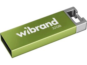 Флешка wibrand 32 GB chameleon green USB 2.0 (WI2.0/CH32U6lg)