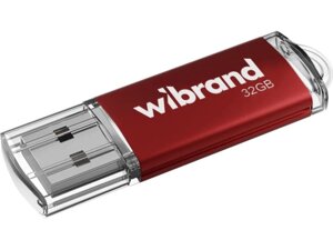 Флешка wibrand 32 GB cougar red USB 2.0 (WI2.0/CU32P1r)