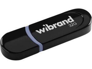 Флешка wibrand 32 GB panther black USB 2.0 (WI2.0/PA32P2b)