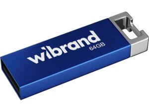 Флешка wibrand 64 GB chameleon blue USB 2.0 (WI2.0/CH64U6u)