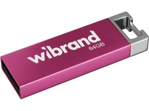 Флешка wibrand 64 GB chameleon pink USB 2.0 (WI2.0/CH64U6p)