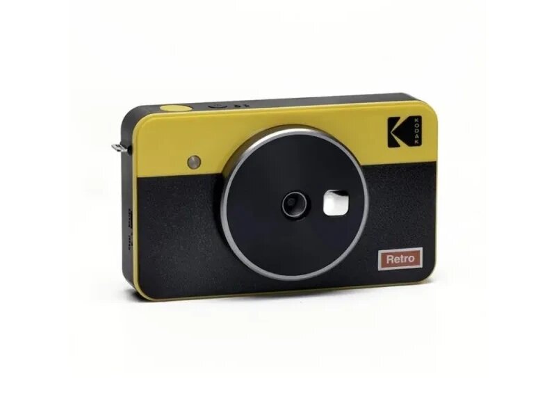 Фотокамера миттєвого друку Kodak Mini Shot 2 Retro Yellow (C210RY) від компанії DENIKA | ІНТЕРНЕТ МАГАЗИН - фото 1