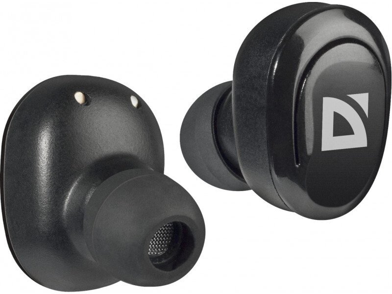 Гарнітура Defender Twins 635 TWS Bluetooth black (63635) від компанії DENIKA | ІНТЕРНЕТ МАГАЗИН - фото 1