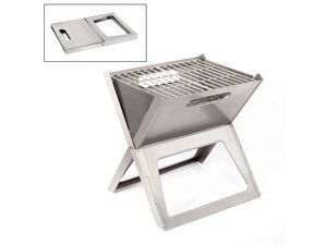 Гриль вугільний Bo-Camp Notebook/Fire Basket Compact Silver (8108347)