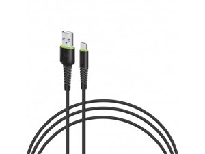 Intaleo USB Type-C Cbflext0 type-c 0,2 м чорний (1283126487446) кабель