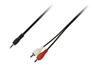 Кабель PIKO AUX 3.5mm M - 2xrca M 3m (1283126473906)