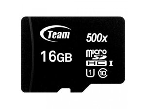 Карта пам'яті team 16 GB microsdhc UHS-I (TUSDH16GCL10U02)