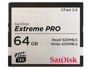 Карта пам'яті sandisk 64 GB extreme pro cfast 2.0 sdcfsp-064G-G46D