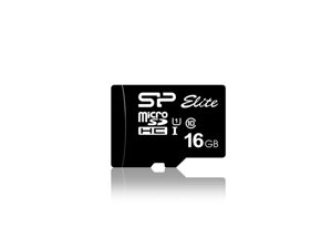 Карта пам'яті silicon power 16 GB microsdhc class 10 UHS-I elite (SP016gbsthbu1V10)