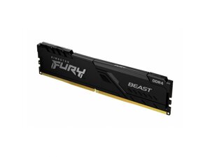 Модуль пам'яті kingston FURY 8 GB DDR4 3200 mhz beast black (KF432C16BB/8)