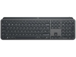 Клавіатура Logitech MX Keys Advanced for Business Wireless Illuminated UA Graphite (920-010251)