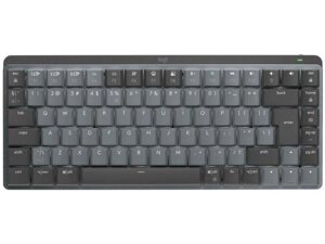 Клавіатура Logitech MX Mechanical Mini Clicky Wireless Illuminated Graphite (920-010782)