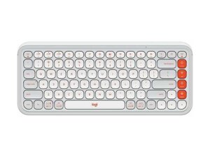 Клавіатура Logitech POP Icon Keys Off-White (920-013072)