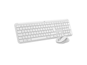 Комплект (клавіатура + миша) Logitech Signature Slim Combo MK950 Off White (920-012491)