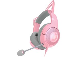 Комп'ютерна гарнітура Razer Kraken Kitty V2 Quartz (RZ04-04730200-R3M1)