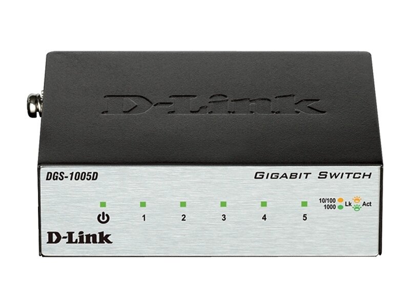 Комутатор D-Link DGS-1005D від компанії DENIKA | ІНТЕРНЕТ МАГАЗИН - фото 1