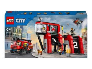 Конструктор Lego City Пожежне депо з пожежною машиною (60414)