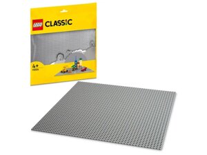 Конструктор Lego Classic Базова пластина сірого кольору (11024)