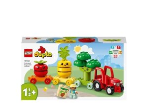 Конструктор Lego Duplo My First Трактор для вирощування фруктів та овочів (10982)