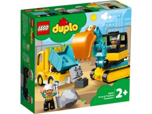 Конструктор Lego Duplo Town Вантажівка та гусеничний екскаватор (10931)