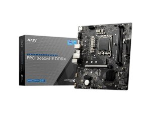 Материнська плата MSI PRO B660M-E DDR4