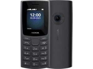 Мобільний телефон Nokia 110 DS 2023 Charcoal (1GF019FPA2C01)