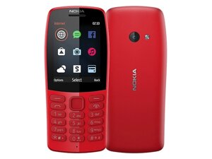 Мобільний телефон Nokia 210 Dual SIM 2019 Red (16OTRR01A01)