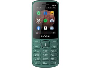 Мобільний телефон Nomi i2403 Dark Green