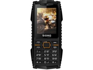 Мобільний телефон Sigma Mobile X-TREME AZ68 Black-Orange