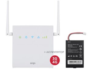 Модем 4G/3G + Wi-Fi роутер Ergo R0516 з акумулятором