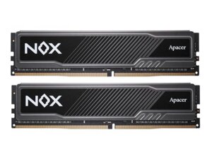 Модуль пам'яті apacer 2х8GB DDR4 3600 mhz NOX (AH4u16G36C25YMBAA-2)