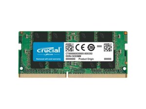 Модуль пам'яті crucial 16 GB SO-DIMM DDR4 3200 mhz (CT16G4sfra32A)