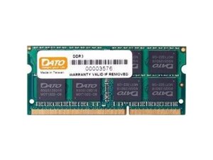 Модуль пам'яті dato SO-DIMM DDR3 1600mhz 8GB (DT8g3DSDLD16)