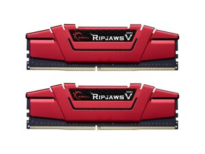 Модуль пам'яті G. skill 8 GB (2x4GB) DDR4 2400 mhz ripjaws V blazing red (F4-2400C17D-8GVR)