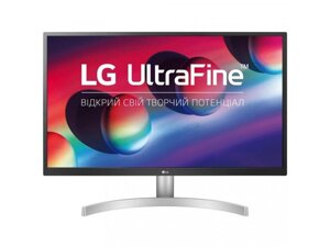 Монітор LG 27UL500-W