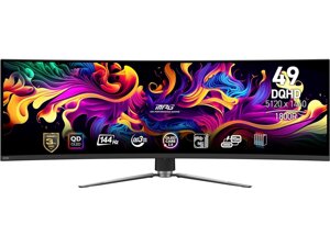 Монітор MSI MPG 491CQP QD-OLED black