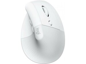 Миша Logitech Lift for Mac Vertical Ergonomic Mouse Off White (910-006477)