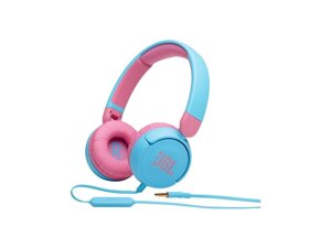 Навушники накладні JBL JR310 (JR310BLU) Блакитний/рожевий