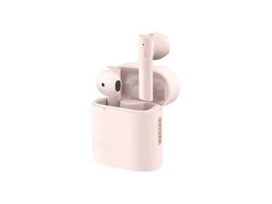 Навушники TWS (повністю бездротові) Haylou MoriPods T33 Pink
